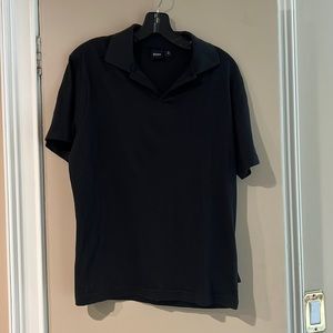 BOSS   Hugo Boss 100% Cotton Collared Knit Polo. M